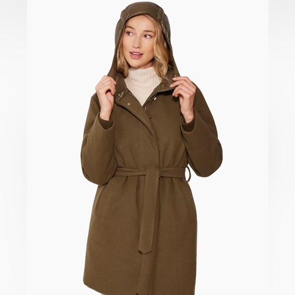 NWT Norwegian Wool Hooded Down Parka - Picture 4 of 5